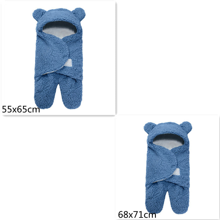 Plush Newborn Sleeping Bag