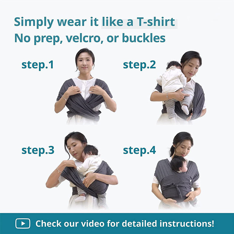 Summer Cotton Cross Baby Carrier