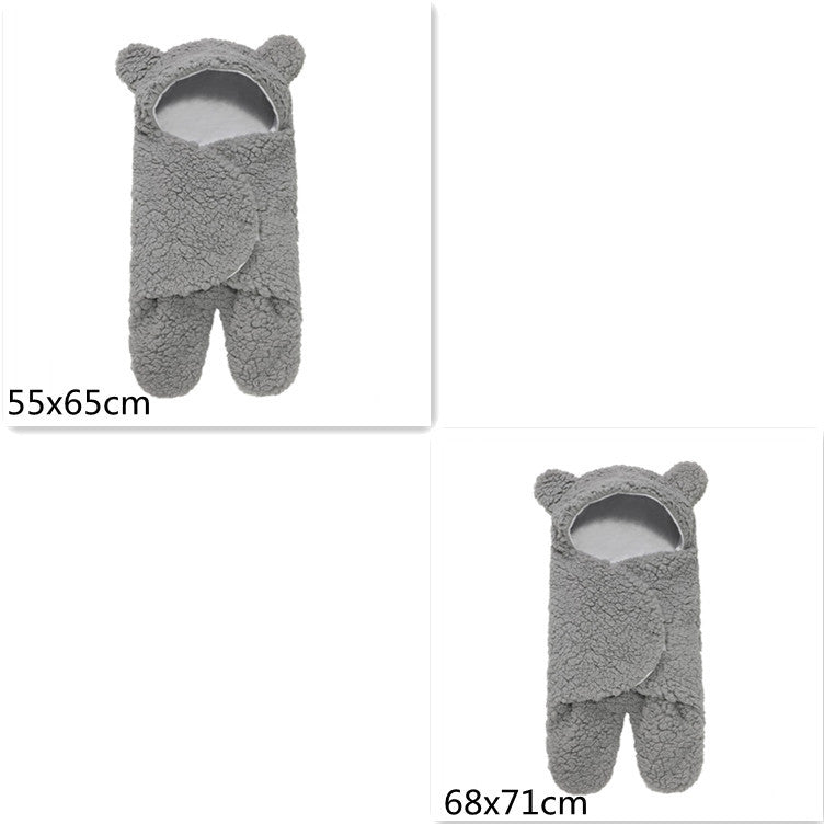 Plush Newborn Sleeping Bag
