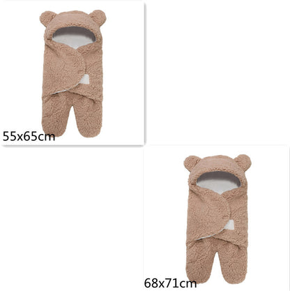 Plush Newborn Sleeping Bag