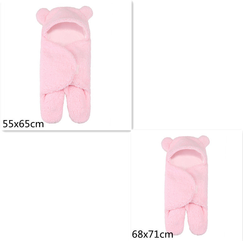 Plush Newborn Sleeping Bag