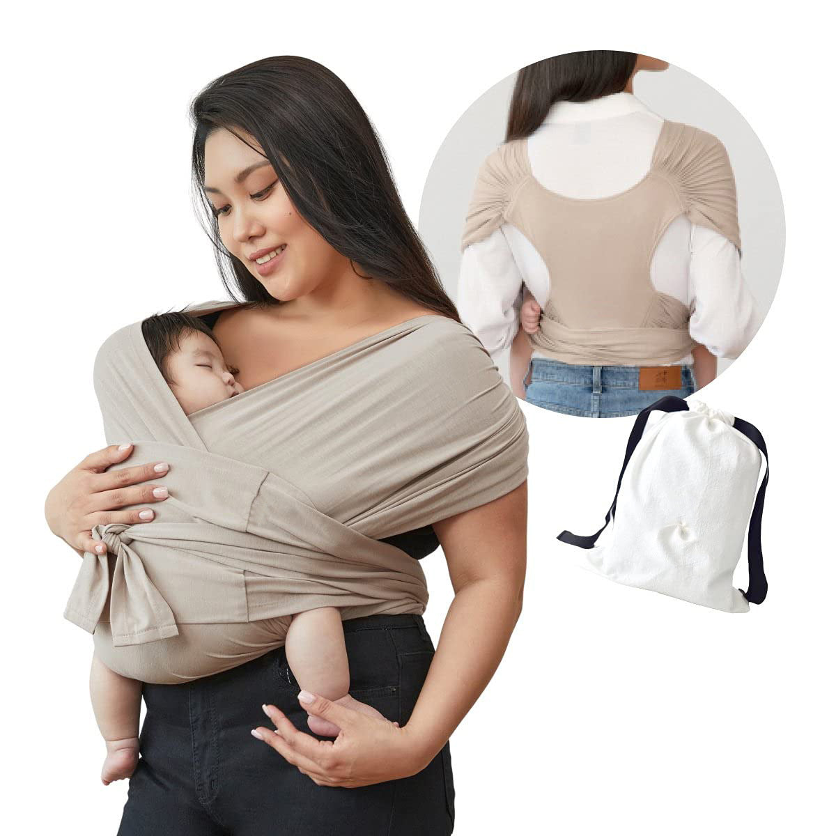 Summer Cotton Cross Baby Carrier
